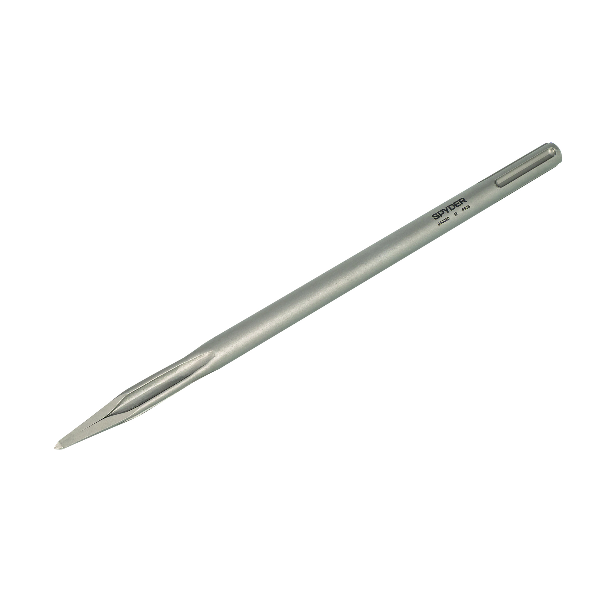 Spyder SDS-Max Fluted Star Point Chisel Bit — 16in., Alloy Steel, for Concrete and Masonry, Model# 950050